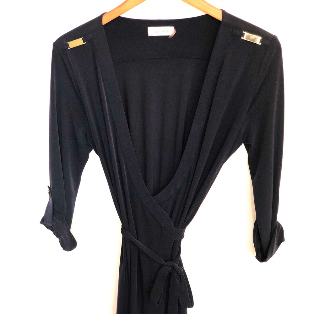 Calvin Klein - wrap dress
